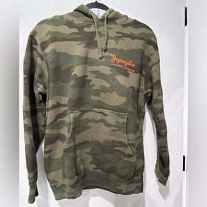 Japangeles camo Hoodie Little Tokyo size small
